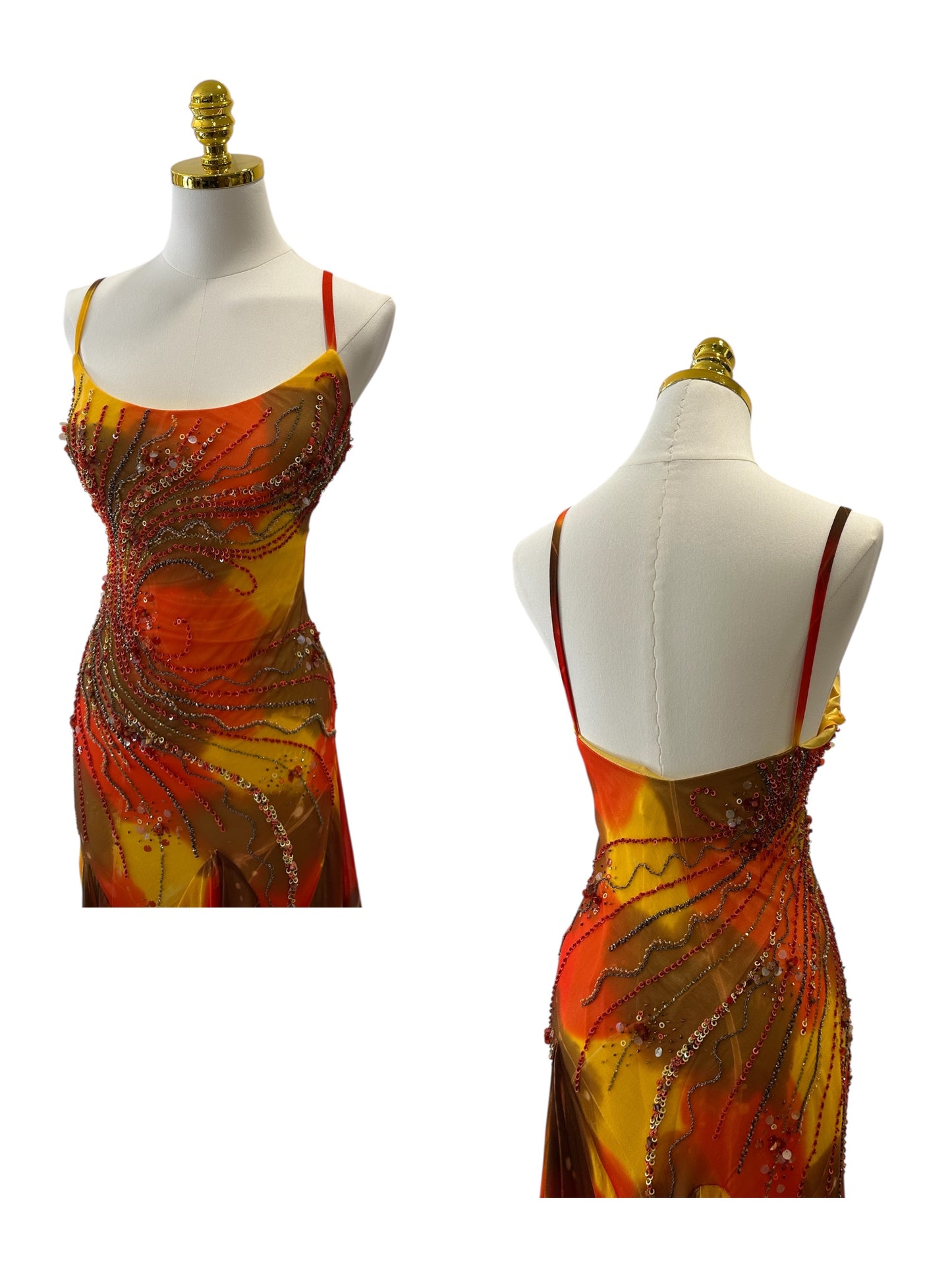 Fairy Silk Couture Embellished Dress