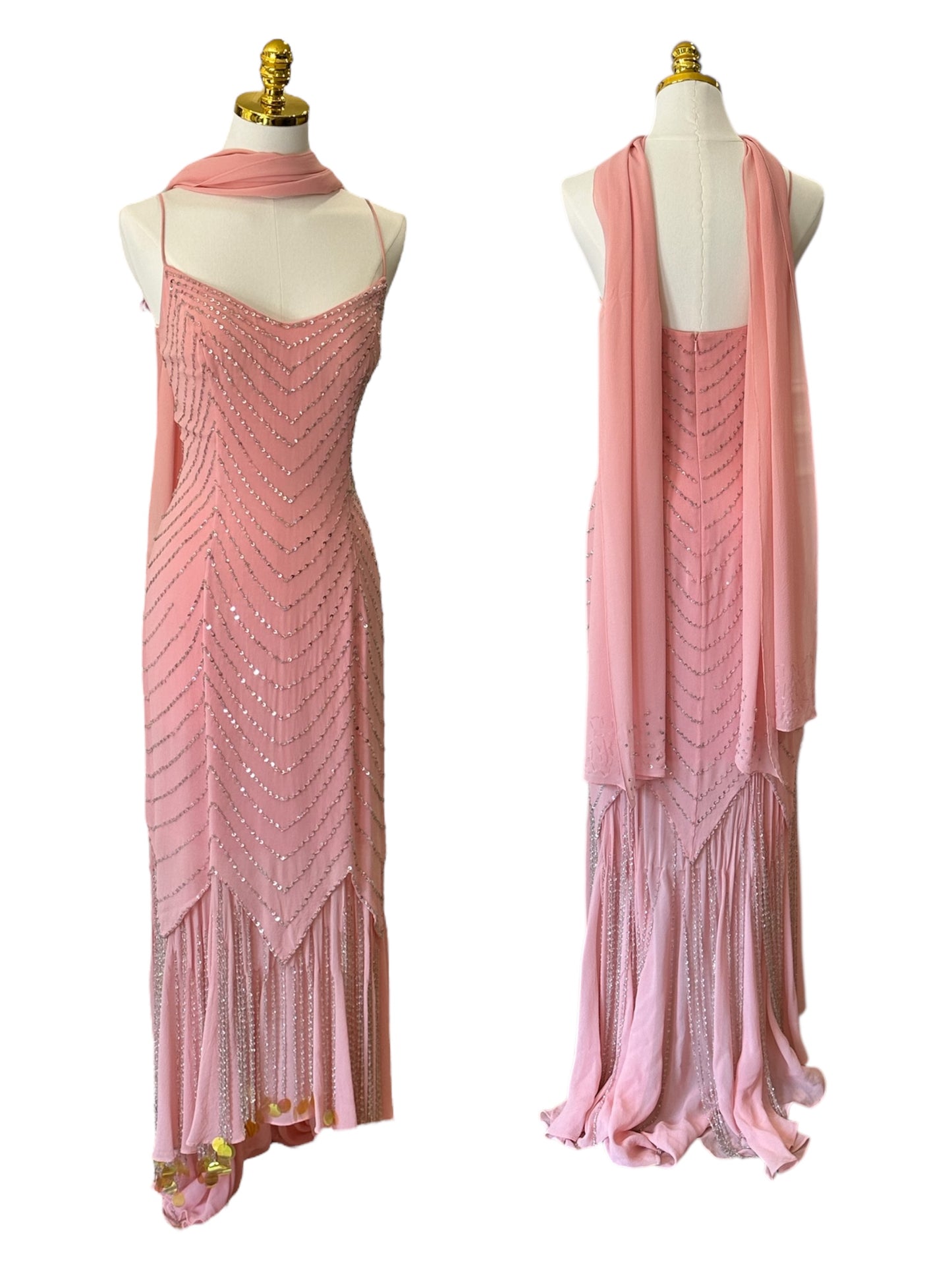 Diana Silk Embellished  Gown