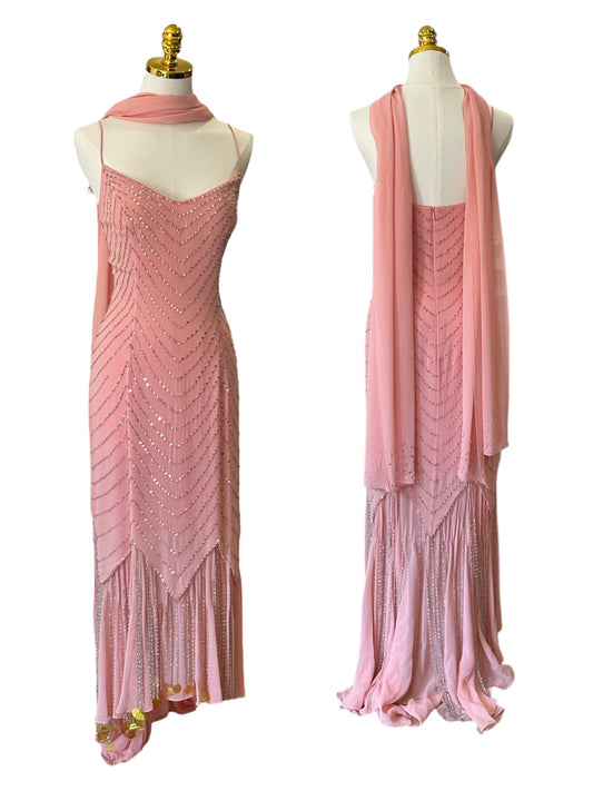 Diana Silk Embellished  Gown