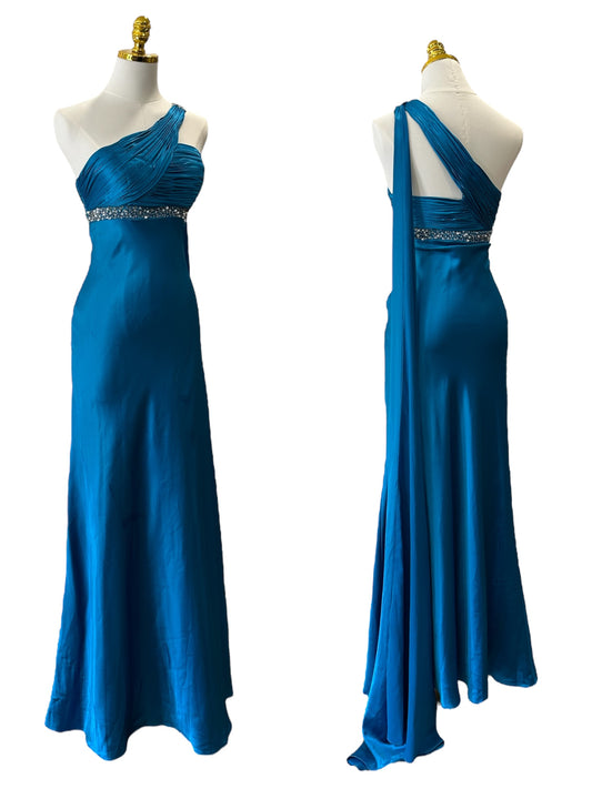 Blue Sky Silk Dress